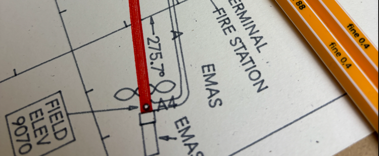 Custom Airport Diagram Art