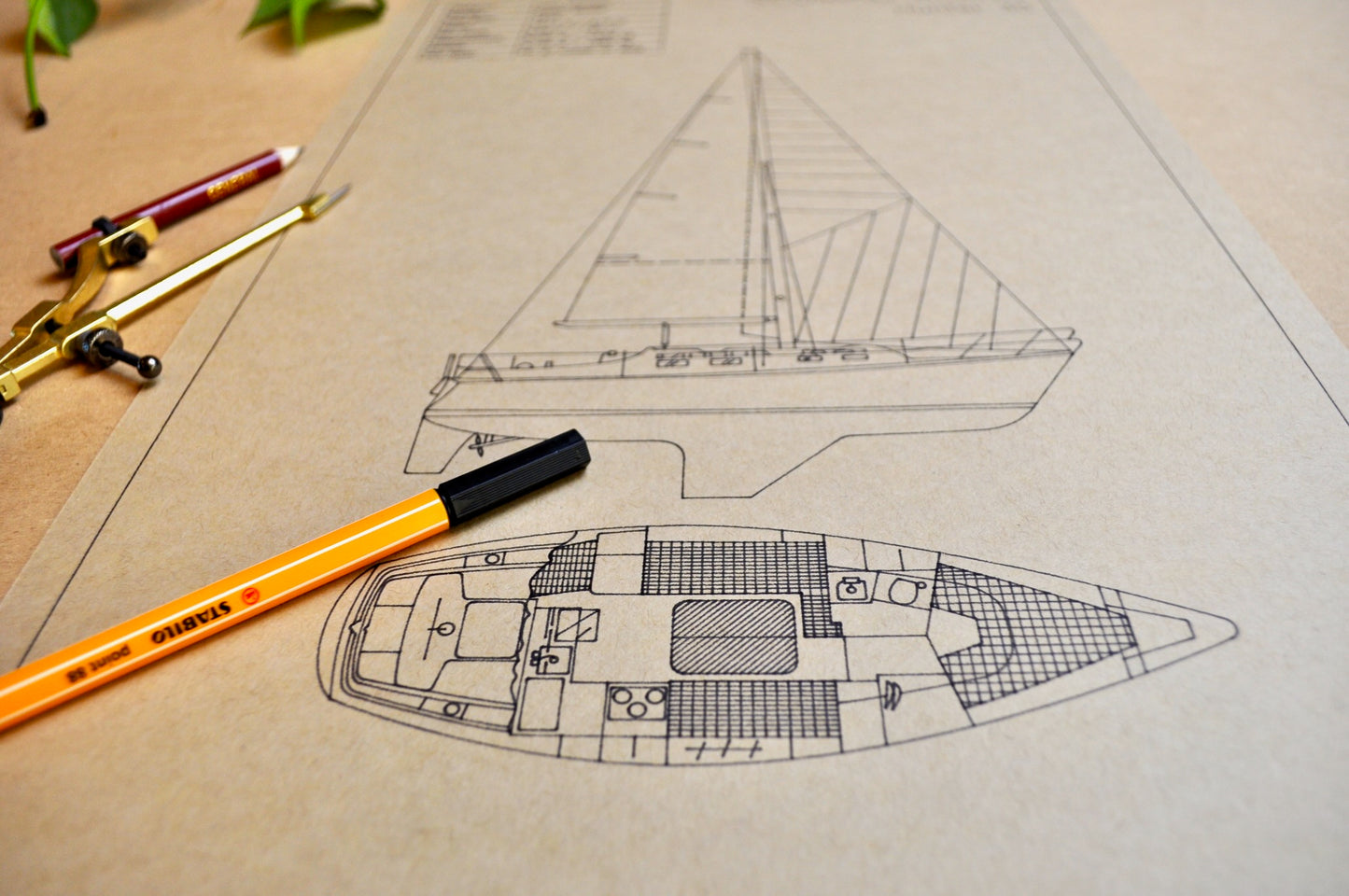 Sailboat Plotter Art