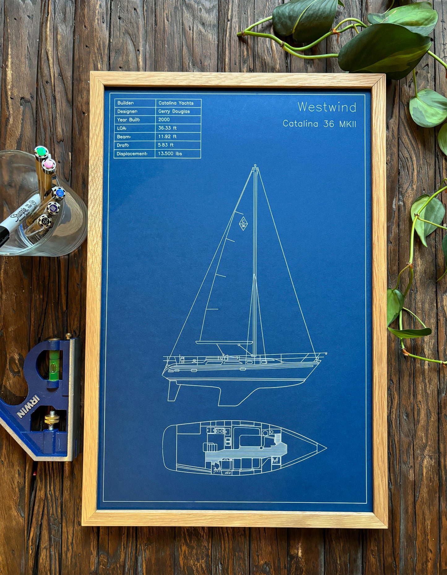 Sailboat Plotter Art